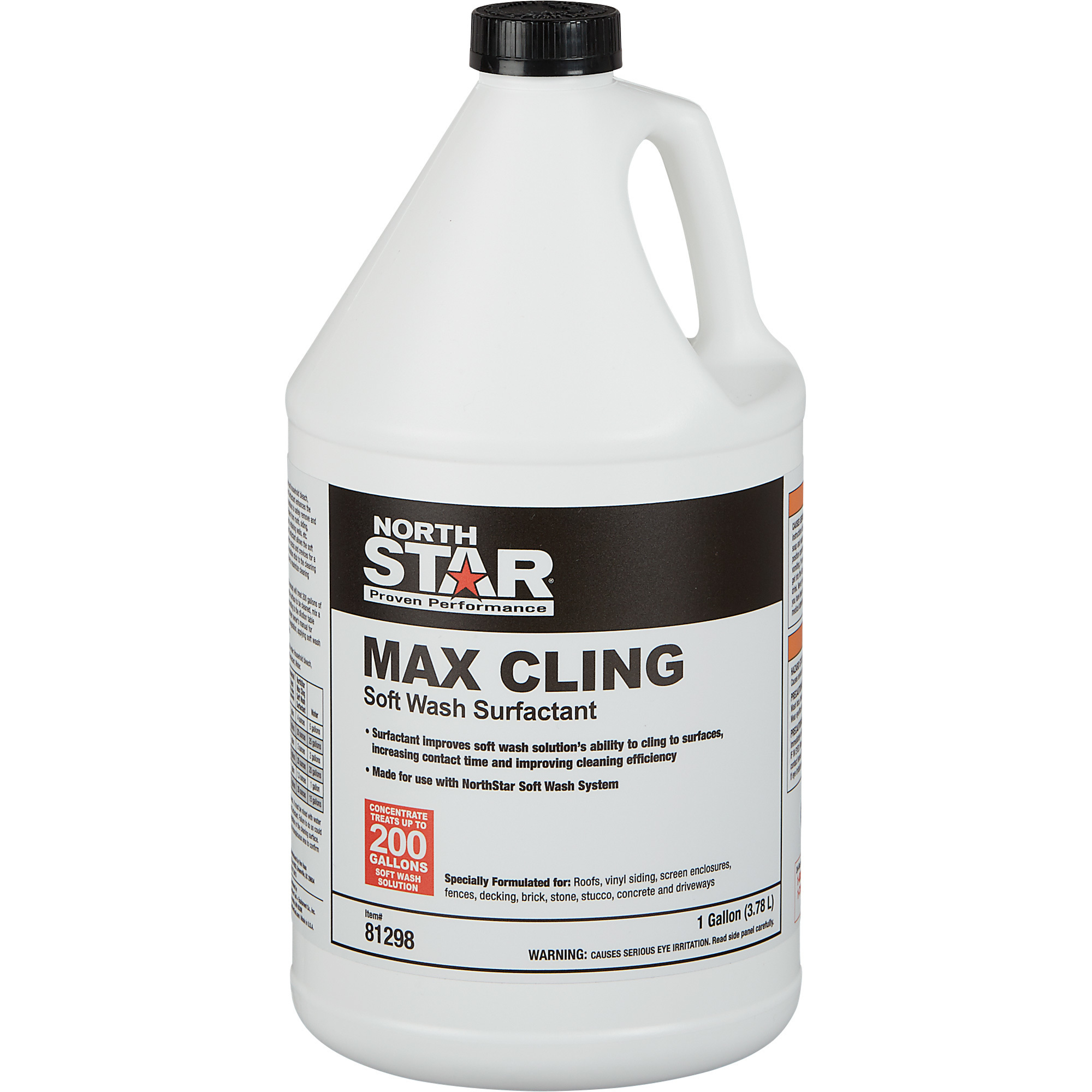 NorthStar Max Cling Soft Wash Surfactant, 1 Gallon
